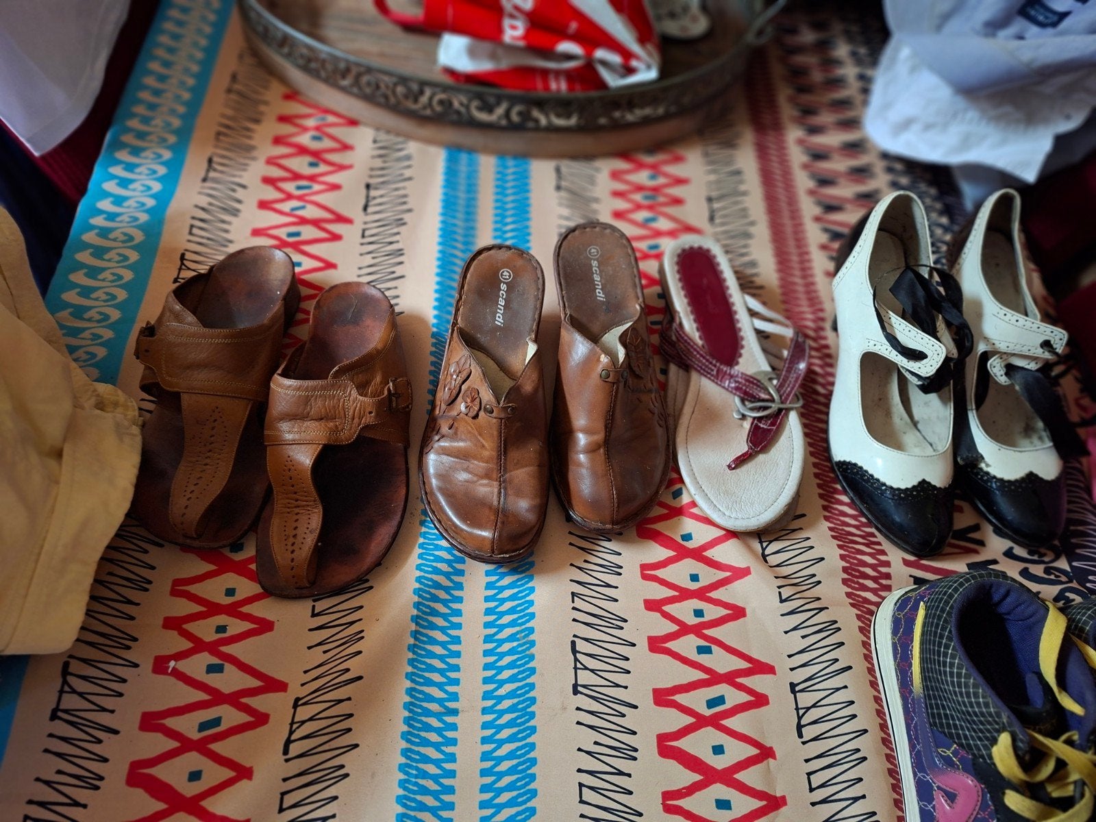 Set van 4 paar damesschoenen 41/42, Ophalen of Verzenden
