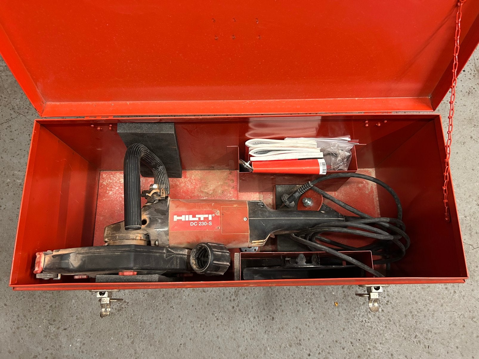 Hilti DC 230-ex slijpschijf met stofkap, Enlèvement, Comme neuf