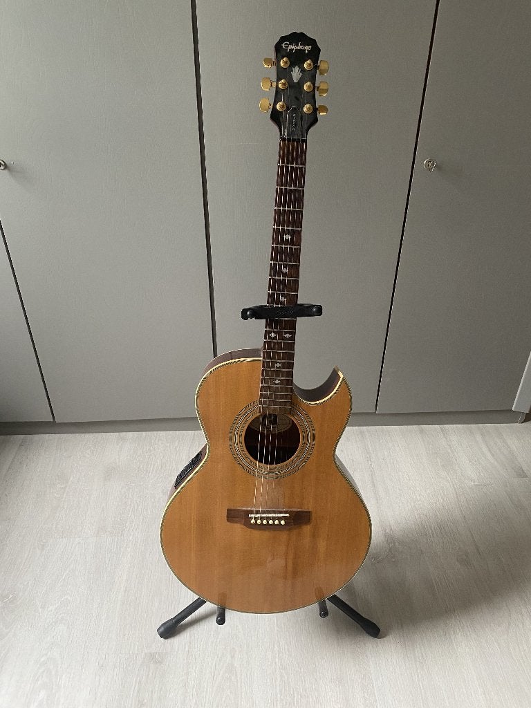 Epiphone gitaar PR-5E, Muziek en Instrumenten, Snaarinstrumenten | Overige, Ophalen, Gebruikt, Overige typen