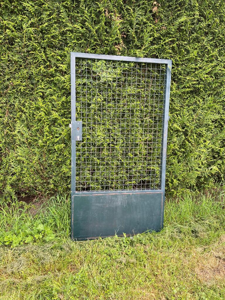 Bekaert tuinpoort, Tuin en Terras, Ophalen, Gebruikt, Minder dan 100 cm, Draaipoort