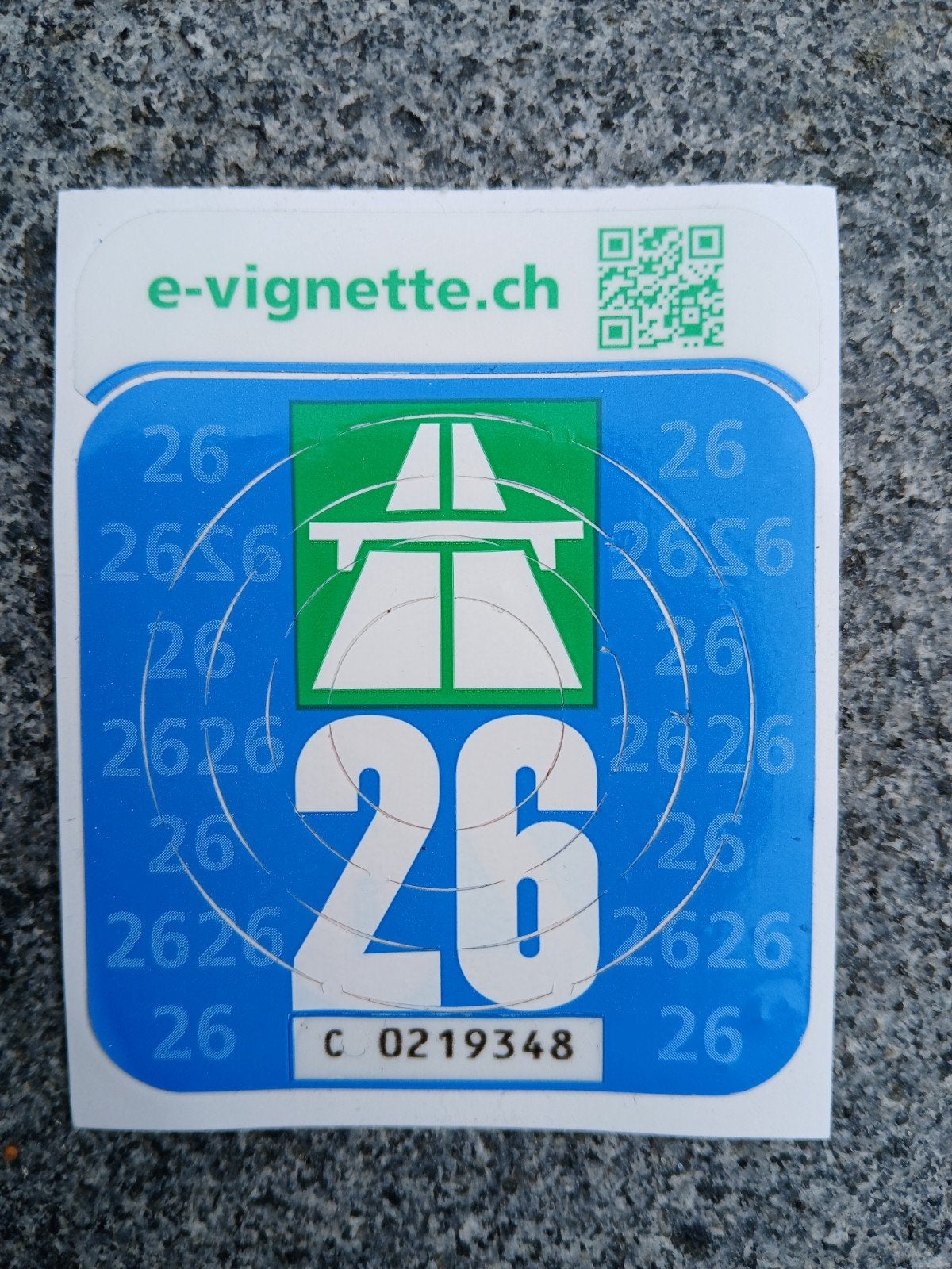 Autovignet Zwitserland 2026