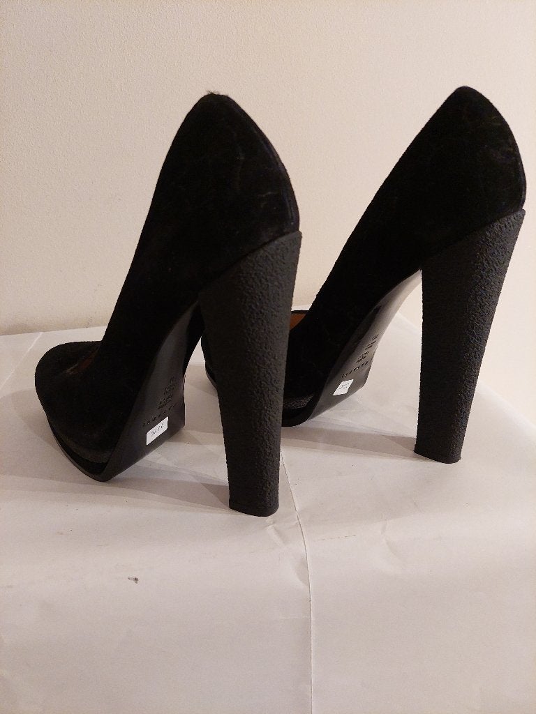 277C* Casadei - sexy zwarte volledig leren pumps (40), Kleding | Dames, Schoenen, Pumps, Verzenden, Zwart, Zo goed als nieuw
