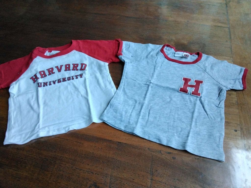 2 t shirts maat 74, Kinderen en Baby's, Babykleding | Maat 74, Ophalen