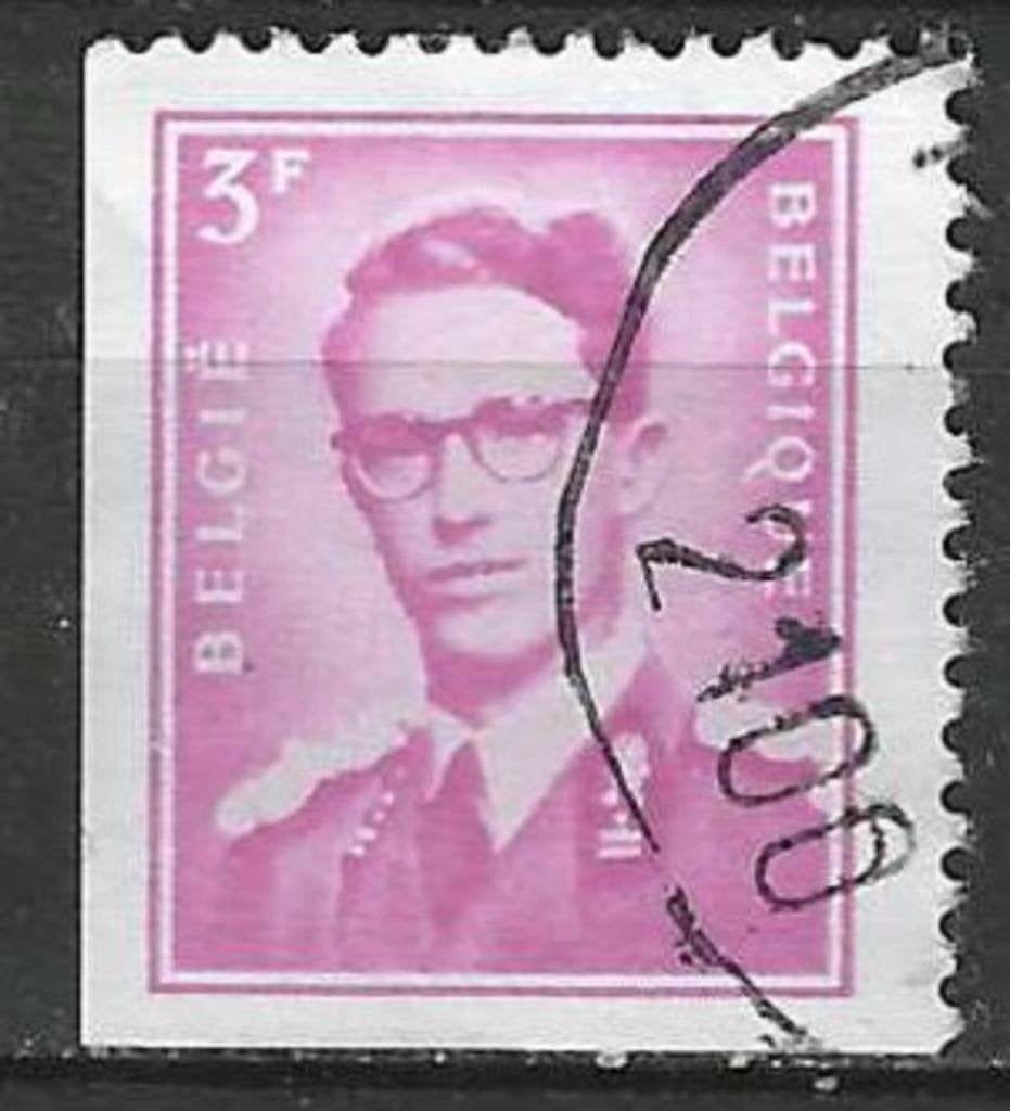 Belgique 1969 - Yvert 1485 /OBP 1485 LO - Boudewijn (ST), Envoi, Affranchi, Oblitéré, Maison royale