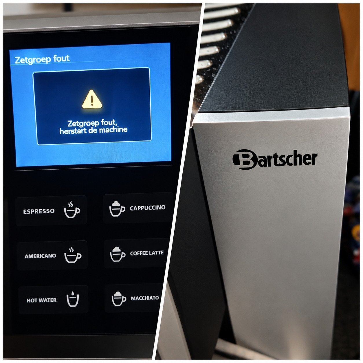Bartscher KV1 Classic (190052) – Defect (Zetgroep, Ophalen, Gebruikt, Koffie en Espresso