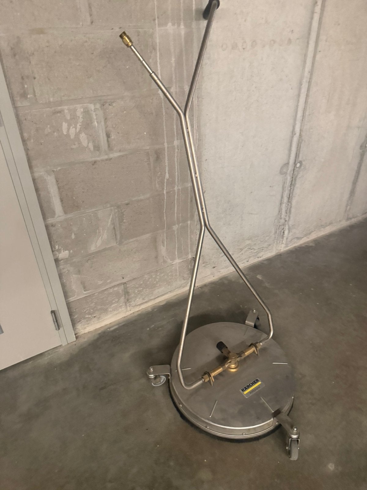 Professionele Kärcher oppervlaktereiniger 50 cm –, Tuin en Terras, Ophalen, Zo goed als nieuw