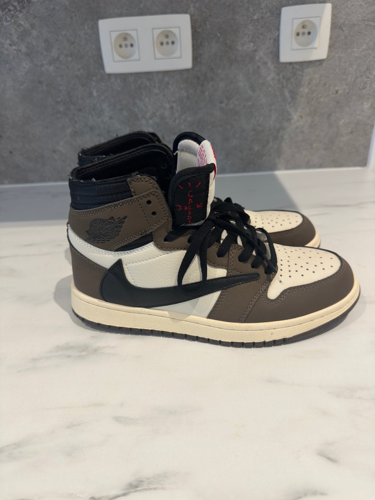 Jordan 1 cactus jack travis scott, Enlèvement ou Envoi, Comme neuf