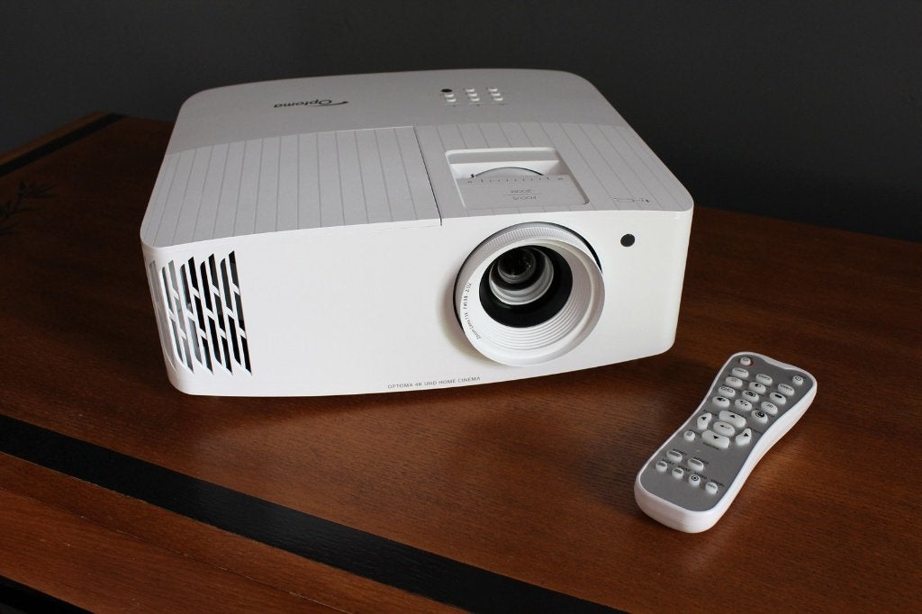 Projecteur Optoma 4K UHD38 Home Cinéma et Gaming, Audio, Tv en Foto, Beamers, Ophalen, Zo goed als nieuw, Optoma, DLP