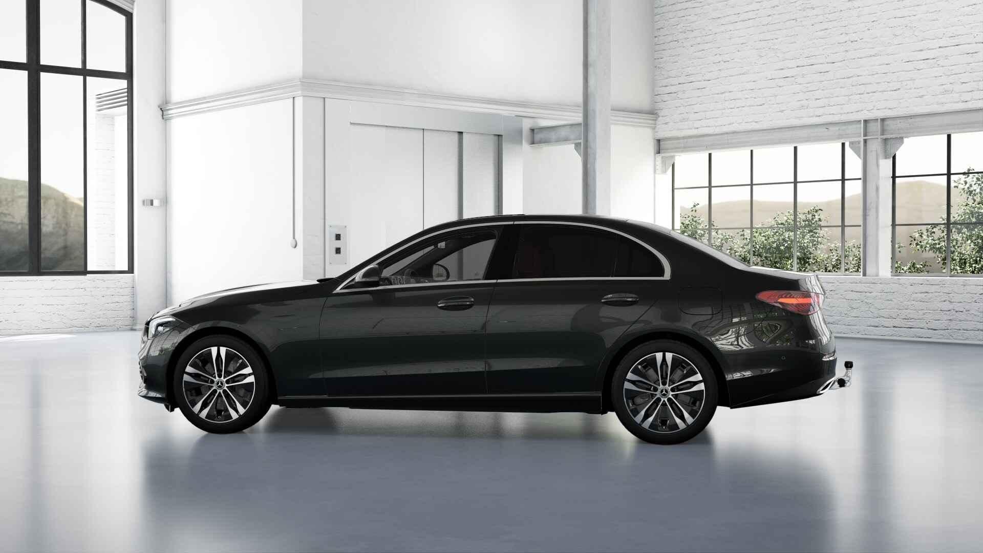 Mercedes-Benz C-klasse 300 e Berline Luxury Line | Trekhaak, Autos, Argent ou Gris, 1800 kg, 4 portes, Entreprise
