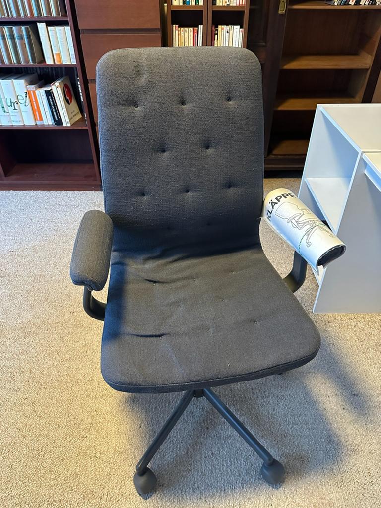 IKEA kläppe chaise de bureau, Maison & Meubles, Enlèvement, Utilisé, Chaise de bureau