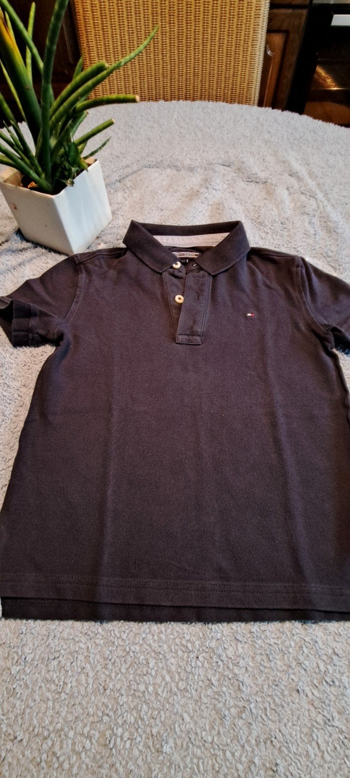 Tommy Hilfiger t shirt maat 128, Garçon, Enlèvement ou Envoi, Chemise ou À manches longues, Tommy Hilfiger