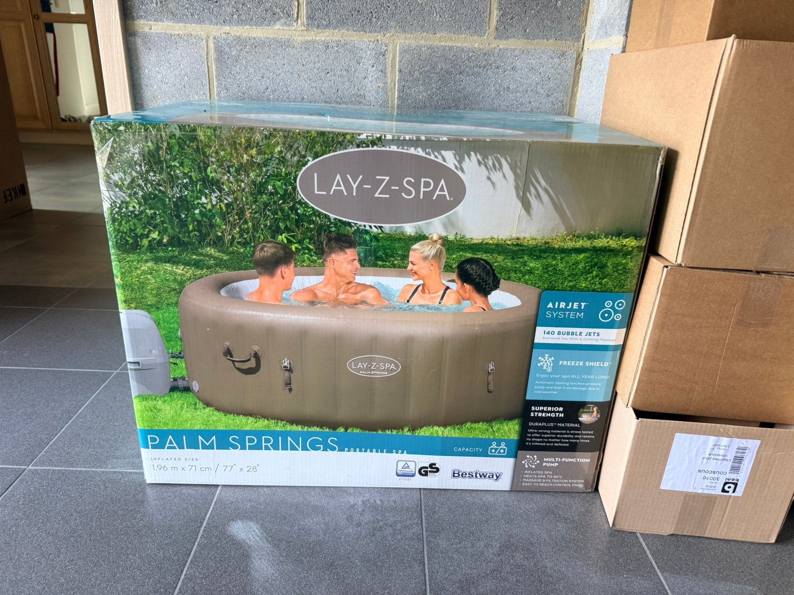 Jacuzzi Bestway Palm Springs, Ophalen, Nieuw