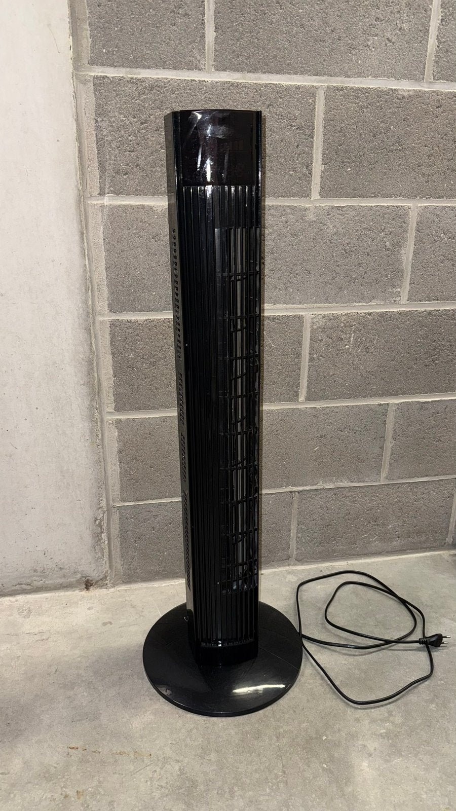 Ventilateur électrique - programmable, vitesses reglables,, Electroménager, Enlèvement, Comme neuf