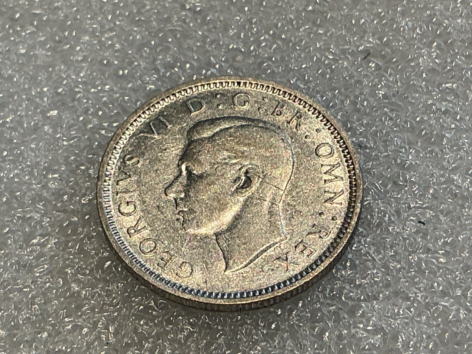 Verenigd Koninkrijk 6 pence 1942 zilver, Ophalen of Verzenden