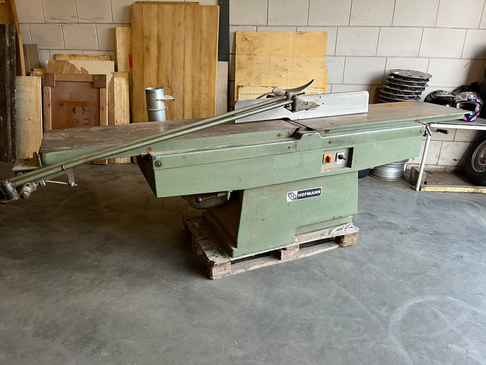 Hofmann vlakschaaf 50 cm vlakschaafmachine, Enlèvement