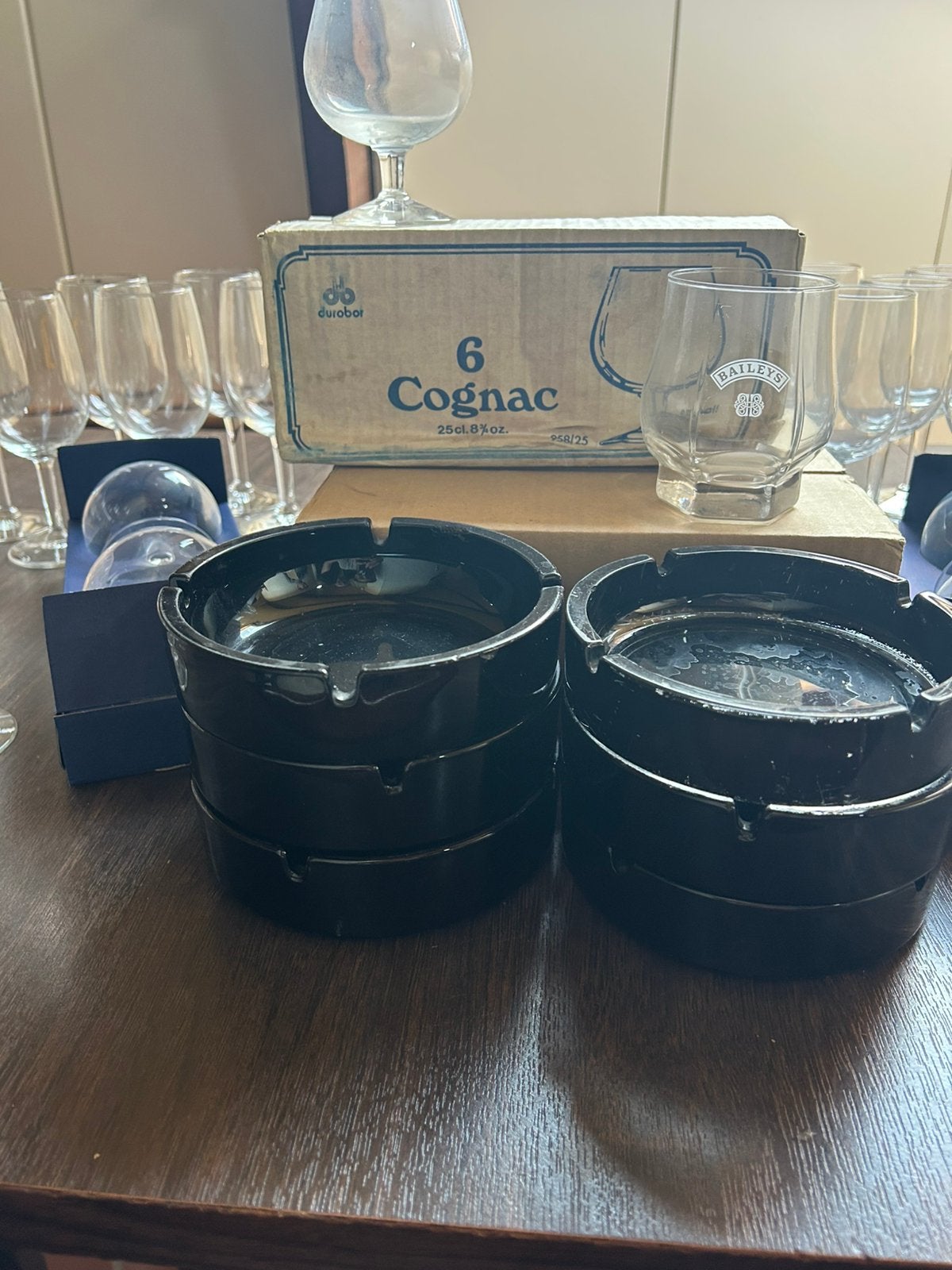 Glazen en assepotten, Verzamelen, Ophalen, Zo goed als nieuw, Bierglas