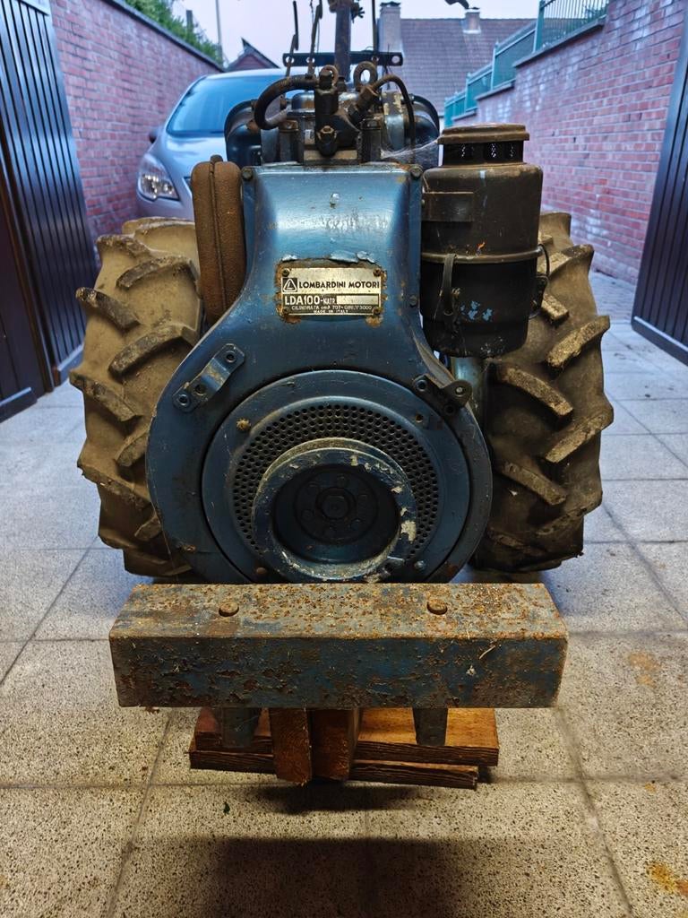 motoculteur, Ophalen