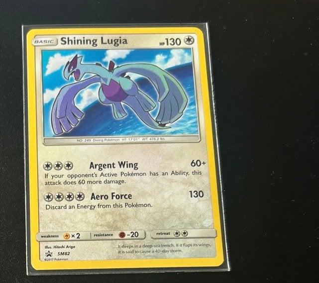 Shining lugia, Ophalen, Zo goed als nieuw