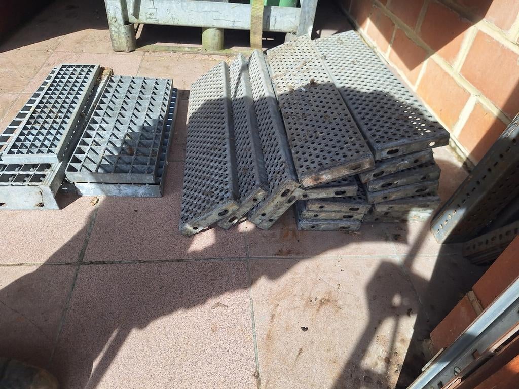 Lot traptreden gegalvaniseerd, Doe-het-zelf en Bouw, Ophalen