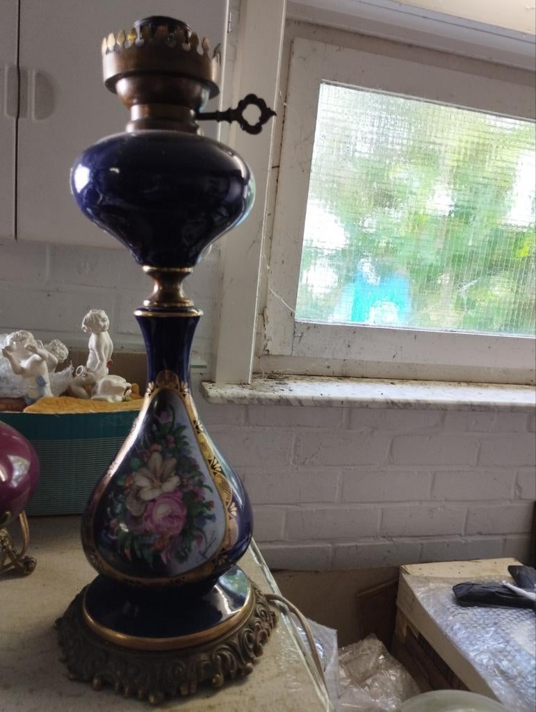 Prachtige antieke lampadaire, Antiek en Kunst, Ophalen
