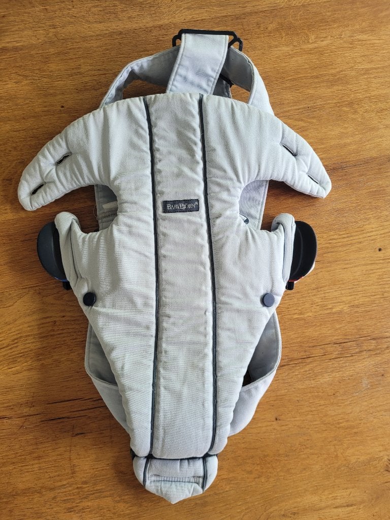 Baby draagzak Baby Bjorn, Kinderen en Baby's, Babydragers en Draagdoeken, Ophalen, Gebruikt, Buik of Rug, Baby Björn