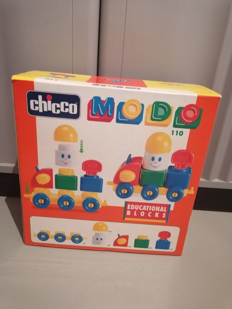 Modo chicco education blocks blokken, Ophalen