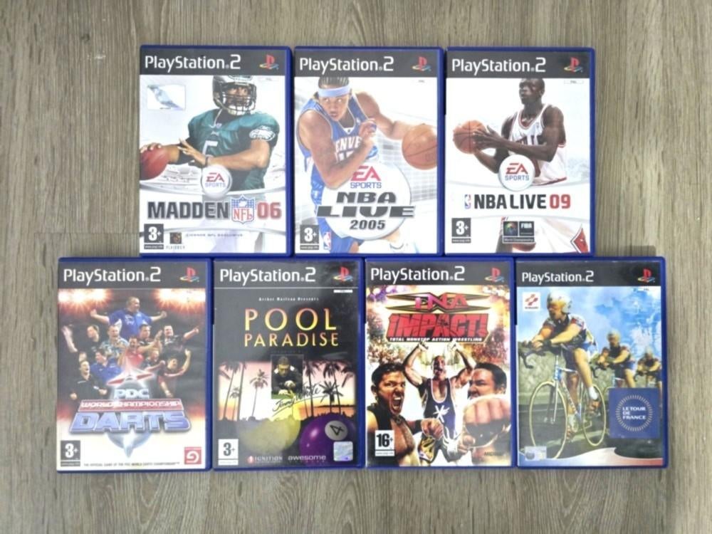 Lot de jeux de sports divers PS2, Games en Spelcomputers, Gebruikt, Ophalen of Verzenden, Sport, 3 spelers of meer