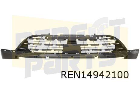 Renault Captur (1/20-)/ Mitsubishi ASX (3/23-) voorbumpergri, -, -, Nieuw, Bumper