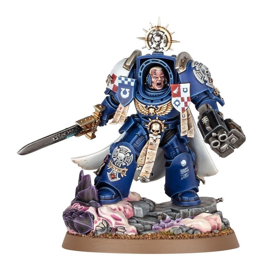 Warhammer captain space marine en armure Terminator, Enlèvement ou Envoi, Comme neuf, Warhammer 40000, Figurine(s)
