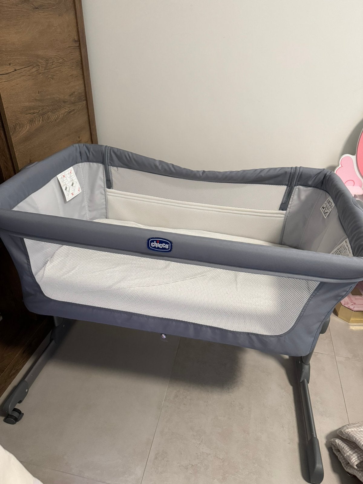 Chicco co sleeper wieg, Ophalen, Zo goed als nieuw, Wieg