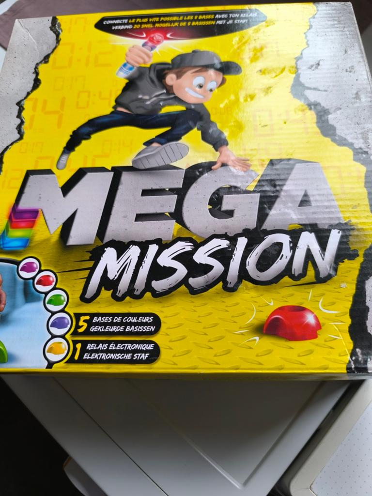 Spel mega mission, Hobby en Vrije tijd, Gezelschapsspellen | Overige, Ophalen