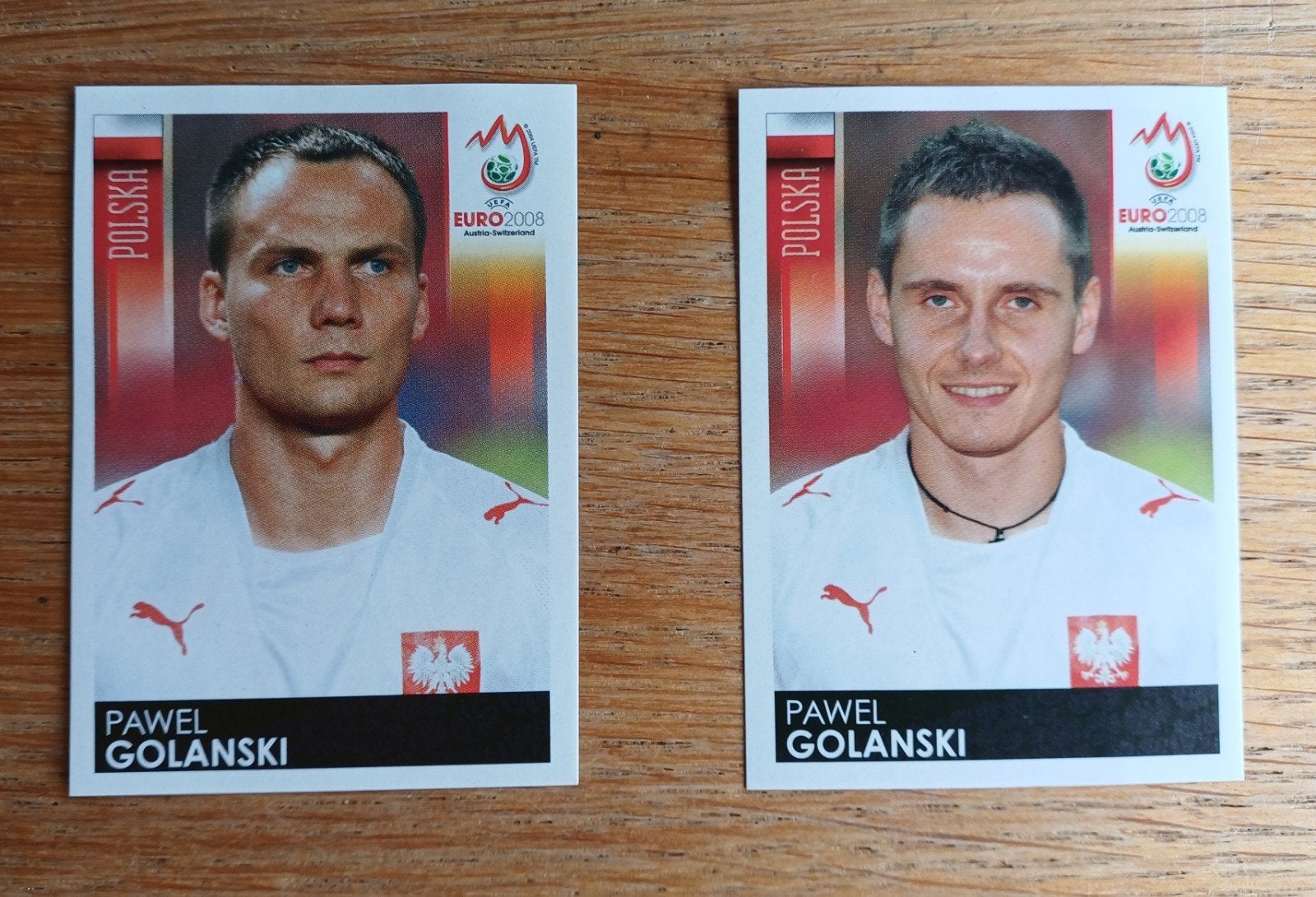 Panini Euro 2008 Golanski Nr 240 correct + incorrect sticker, Ophalen of Verzenden