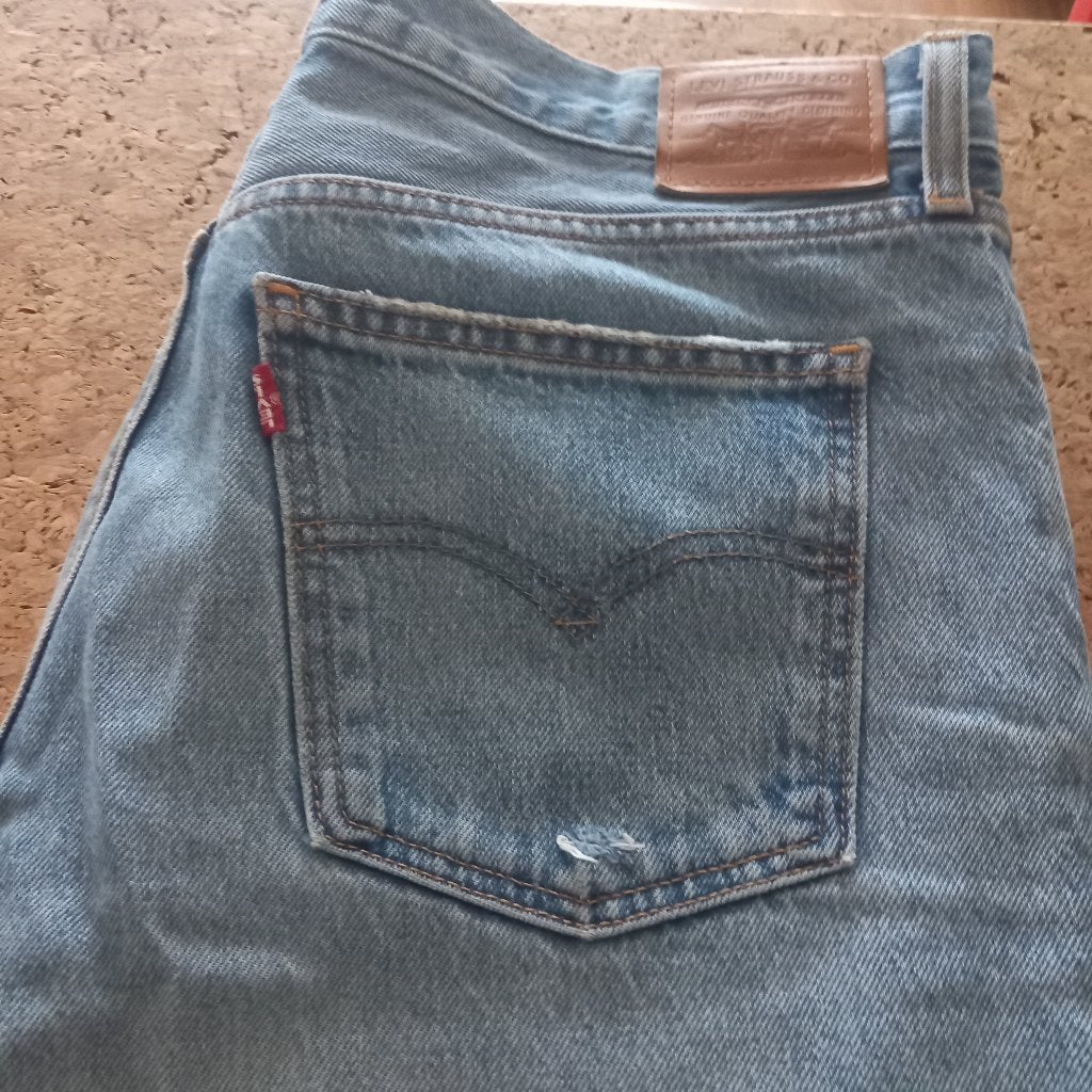 Levi's Middy Straight Jeans (W32 L30), Ophalen of Verzenden, Gedragen