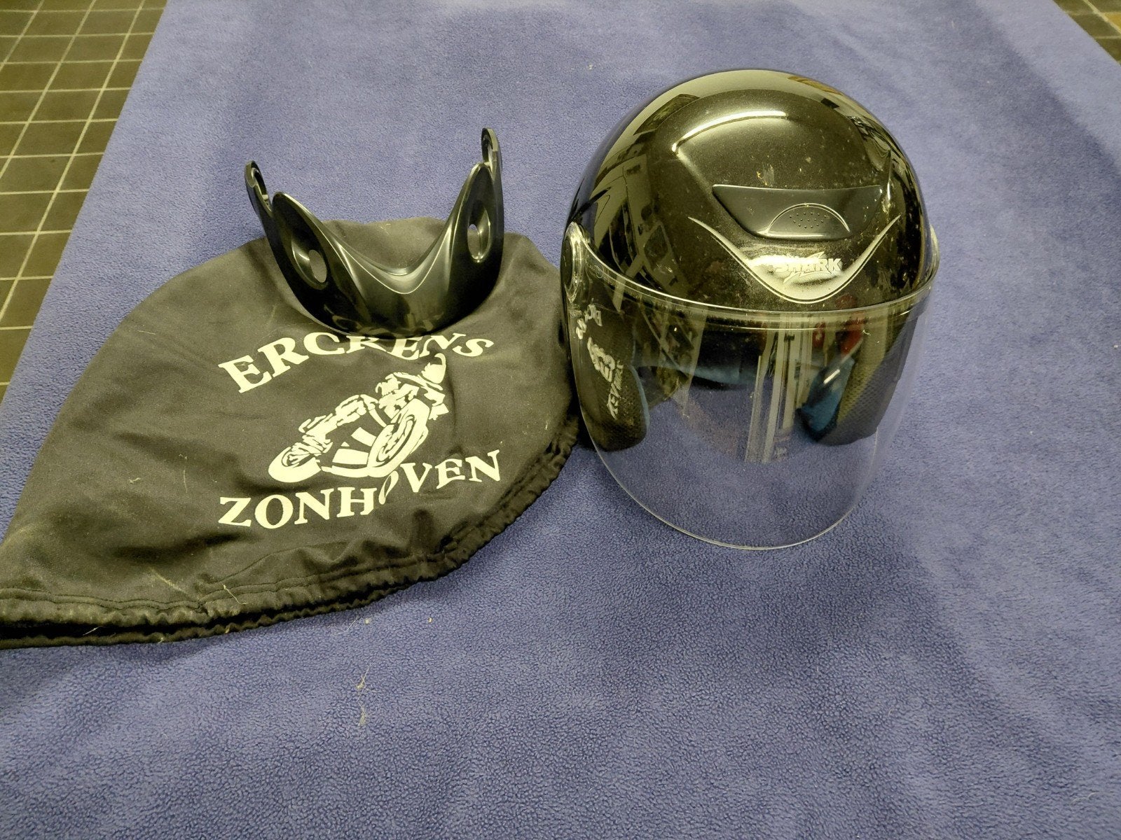 helm voor bromfiets, motors., Femmes, Seconde main, Enlèvement, L