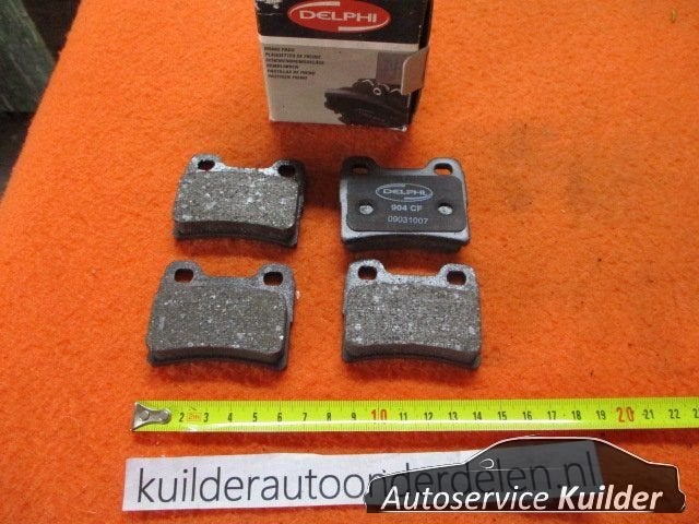 Remblokken achter Ford Escort V en VI  Orion III  36814 Delp, Auto-onderdelen, Remmen en Aandrijving, -, Nieuw, Ophalen of Verzenden