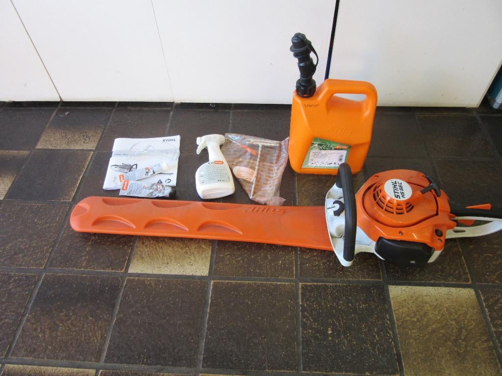 Stihl HS 56 c heggenschaar, Tuin en Terras, Ophalen, Zo goed als nieuw, Benzine