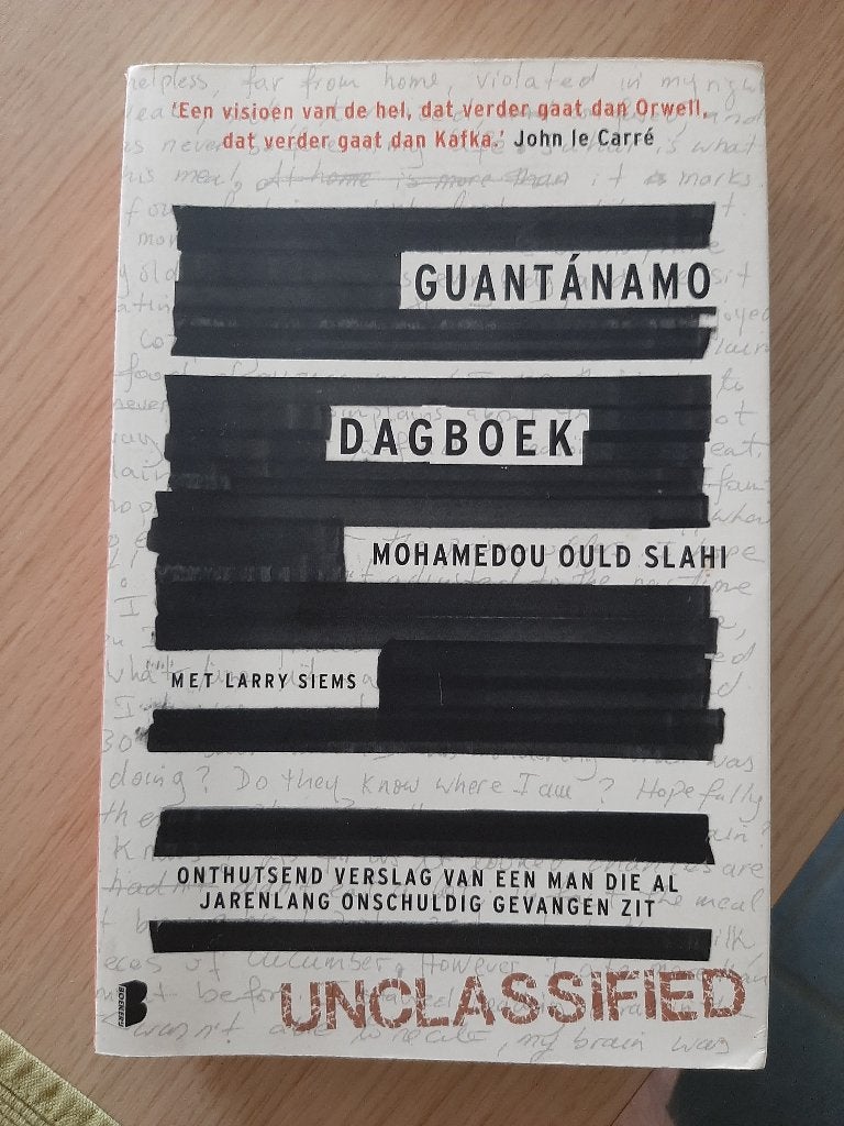 Guantanamo dagboek 'Mohamedou Ould Slahi' met Larry Siems, Ophalen of Verzenden, Gelezen