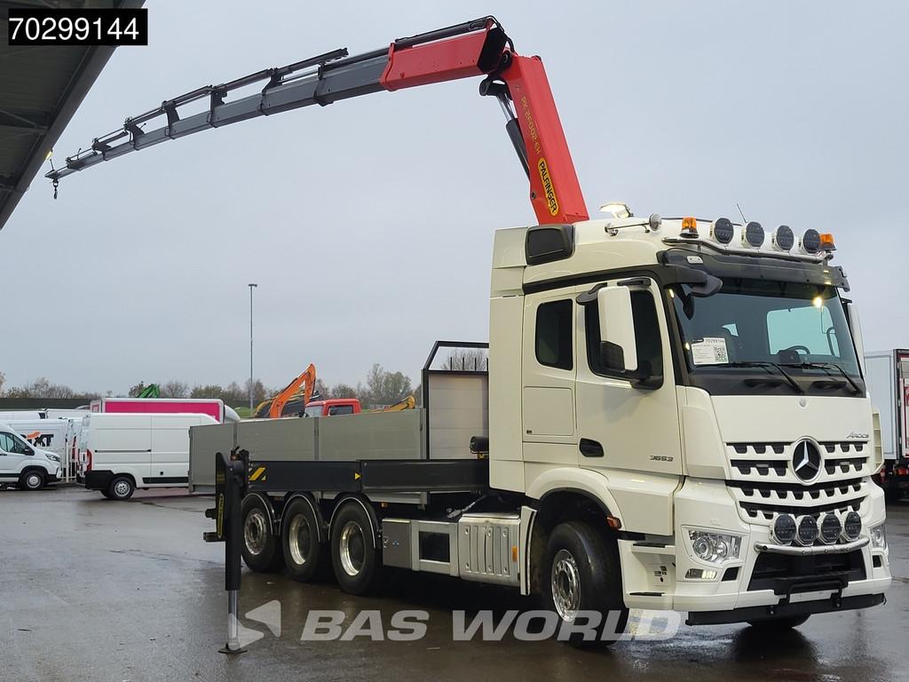 Mercedes Arocs Aroc 3653 8X4 Palfinger PK26002-EH G Kran Cra, Autos, Camions, Cuir, Achat, Entreprise, Mercedes-Benz