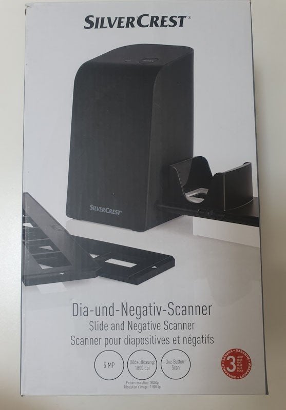 dia en negative scanner, Computers en Software, Scanners, Ophalen, Zo goed als nieuw, Diascanner