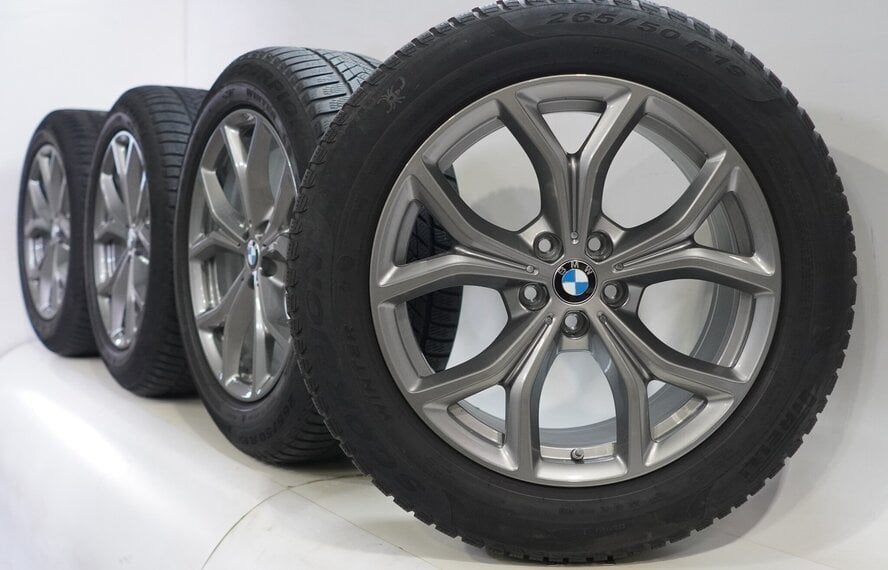 ORIGINEEL BMW 19 INCH VELGEN MET BANDEN 5X112, Autos : Pièces & Accessoires, Enlèvement, 19 pouces, Pneus et Jantes