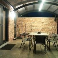tuintafel + 6 stoelen, Jardin & Terrasse, Enlèvement, Utilisé, Rectangulaire, Autres matériaux