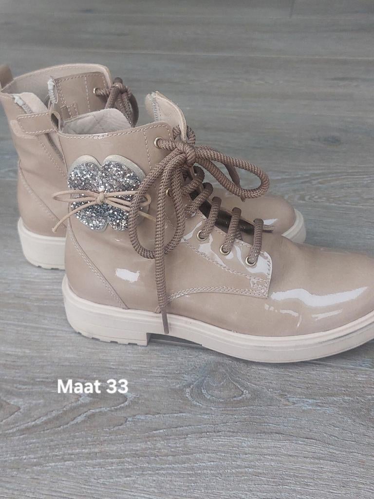 Kipling meisje enkellaarsjes maat 33, Kinderen en Baby's, Kipling, Meisje, Schoenen, Nieuw