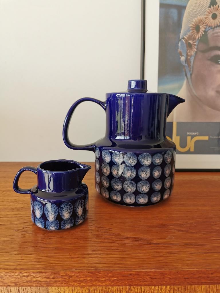 Vintage koffiepot met melkkannetje van Melitta, Enlèvement