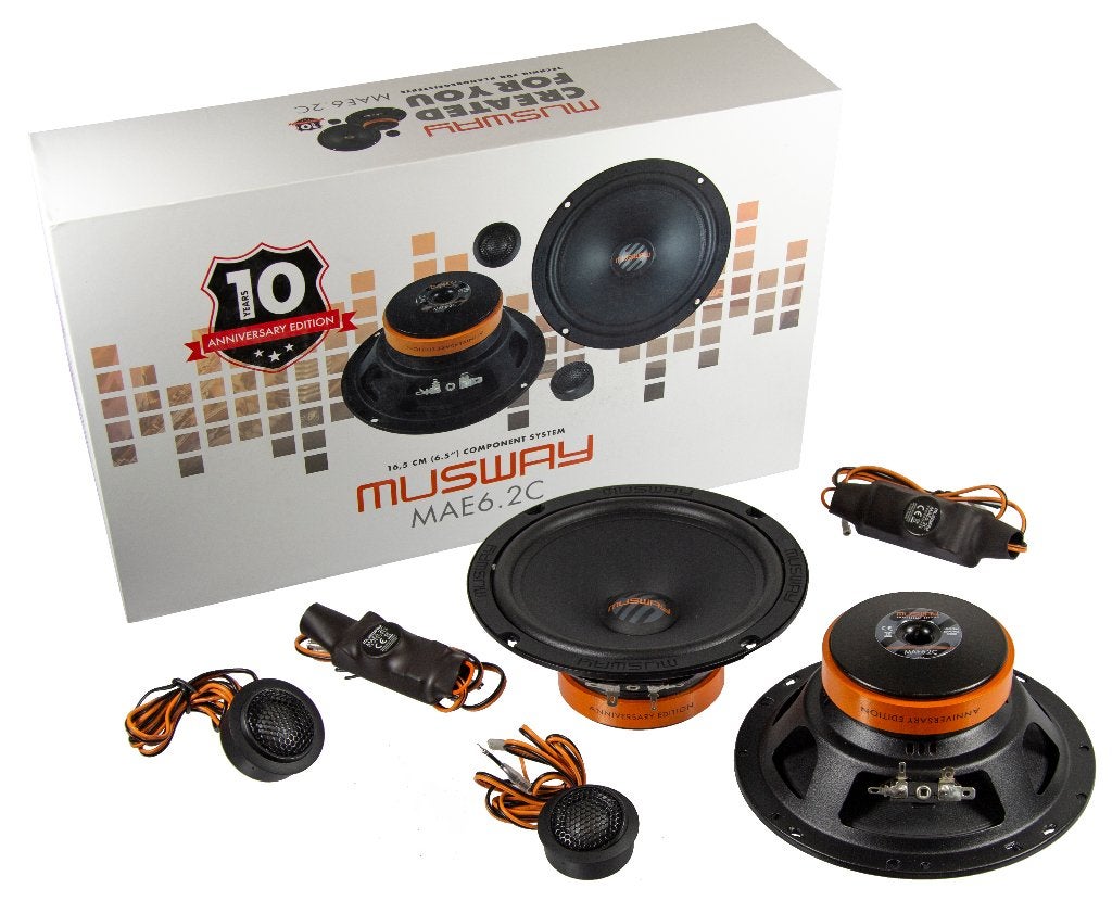 Musway MAE6.2C 16.5cm ( 6.5'' ) Composet / Speakers 165mm, Auto diversen, Autospeakers, Ophalen of Verzenden, Nieuw
