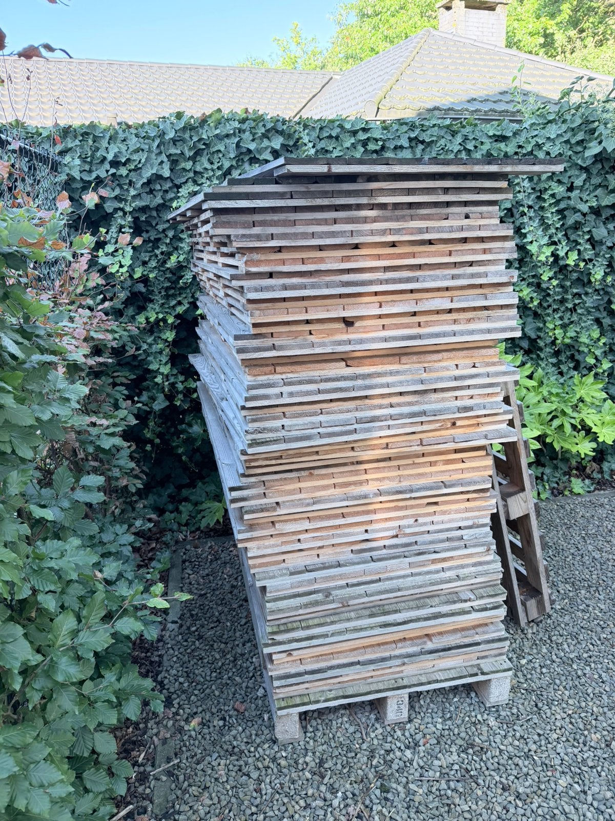 Planken vloer, Doe-het-zelf en Bouw, Ophalen, Zo goed als nieuw