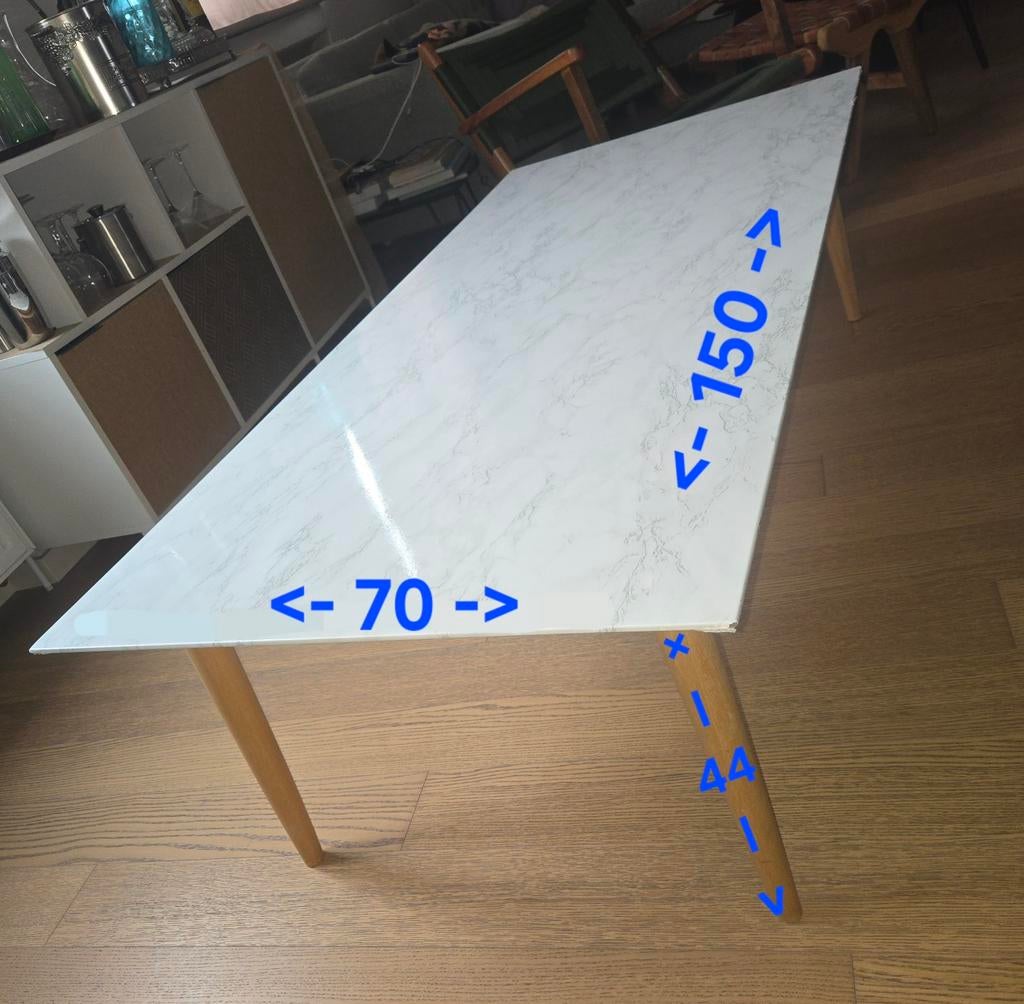 Table basse 150x70x44, Enlèvement