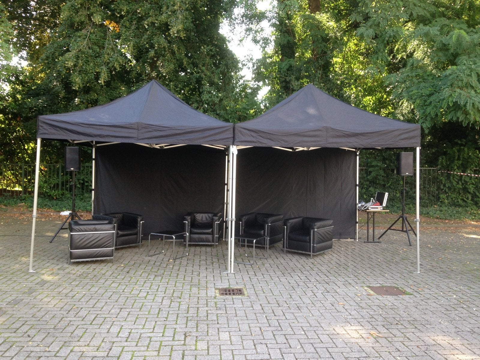 Te huur: Vouwtent 3 op 3 m, easy up, Ophalen, Zo goed als nieuw