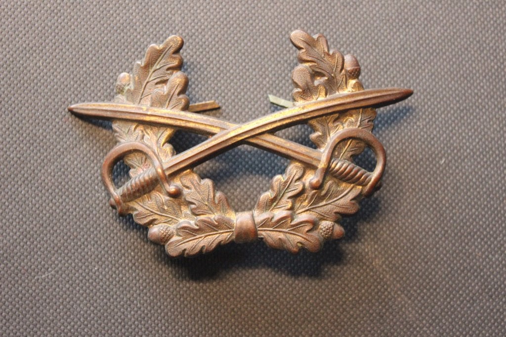 Prachtige Kepi-badge van de Bundeswehr, Ophalen of Verzenden, Landmacht, Embleem of Badge