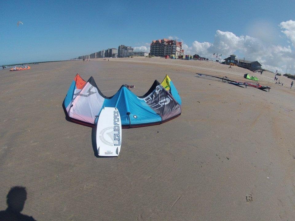 kite north fuse 7 m, Enlèvement, Utilisé, Kite