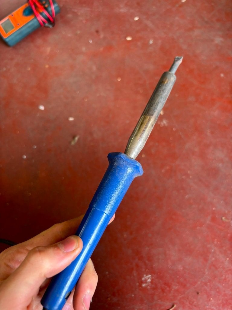 Zware soldeerbout, Doe-het-zelf en Bouw, Gereedschap | Handgereedschap, Ophalen of Verzenden, Gebruikt, Overige typen, Overige merken
